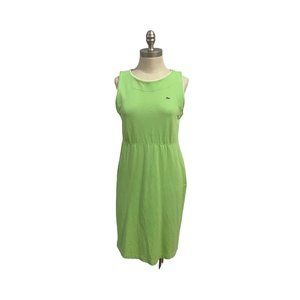 Lacoste Light Green Midi Dress